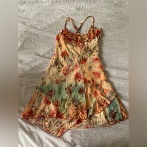 Urban Outfitter, soft, ruffel layer, summer dress